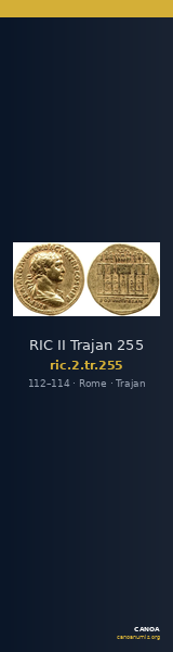 RIC II Trajan 255 — CANOA