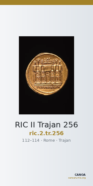 RIC II Trajan 256 — CANOA