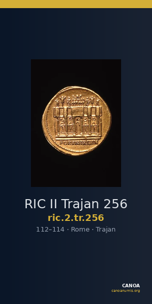 RIC II Trajan 256 — CANOA