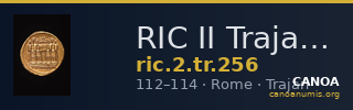 RIC II Trajan 256 — CANOA