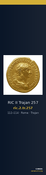 RIC II Trajan 257 — CANOA