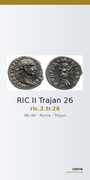 RIC II Trajan 26 — CANOA