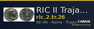 RIC II Trajan 26 — CANOA