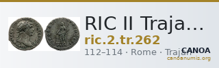 RIC II Trajan 262 — CANOA
