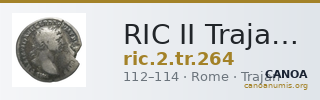 RIC II Trajan 264 — CANOA