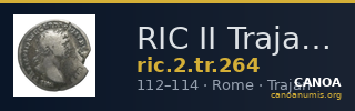 RIC II Trajan 264 — CANOA