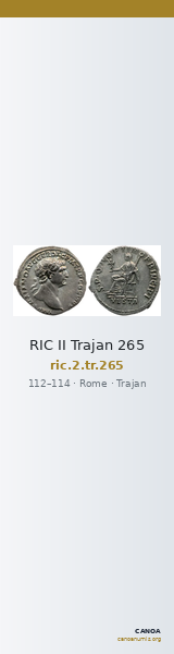 RIC II Trajan 265 — CANOA