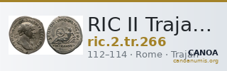 RIC II Trajan 266 — CANOA