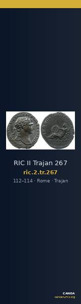 RIC II Trajan 267 — CANOA