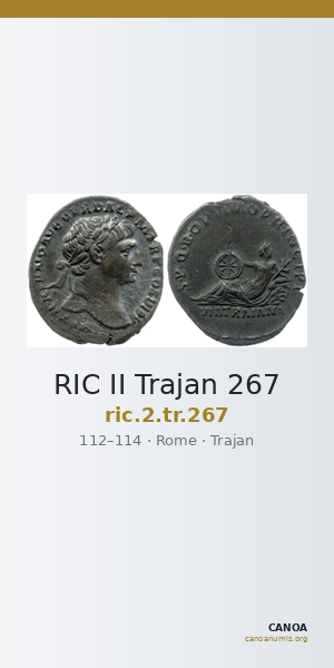 RIC II Trajan 267 — CANOA