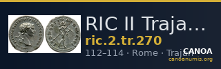 RIC II Trajan 270 — CANOA