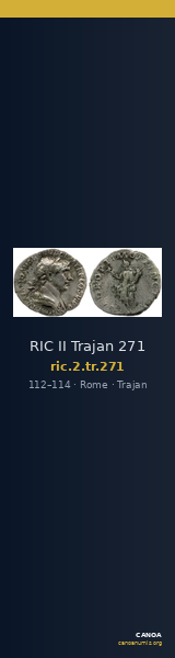 RIC II Trajan 271 — CANOA
