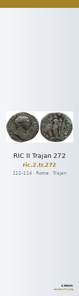 RIC II Trajan 272 — CANOA