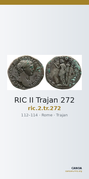 RIC II Trajan 272 — CANOA
