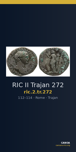RIC II Trajan 272 — CANOA