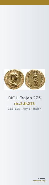 RIC II Trajan 275 — CANOA