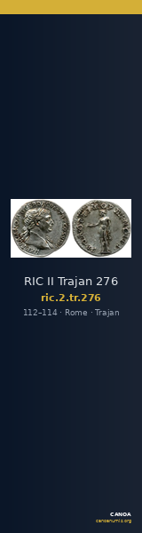 RIC II Trajan 276 — CANOA