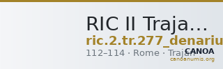 RIC II Trajan 277 (denarius) — CANOA