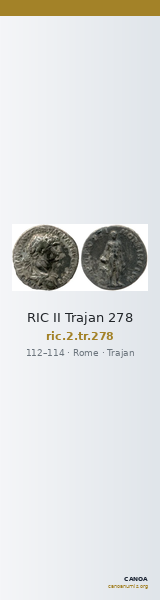 RIC II Trajan 278 — CANOA