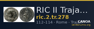 RIC II Trajan 278 — CANOA