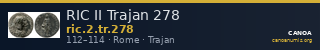 RIC II Trajan 278 — CANOA