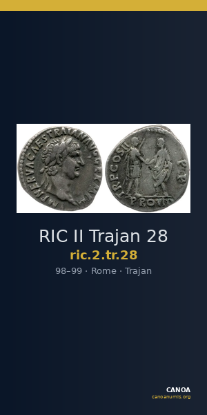 RIC II Trajan 28 — CANOA