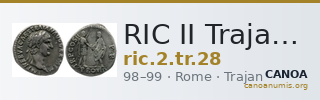 RIC II Trajan 28 — CANOA