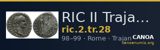 RIC II Trajan 28 — CANOA