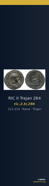 RIC II Trajan 284 — CANOA