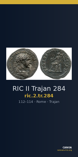 RIC II Trajan 284 — CANOA