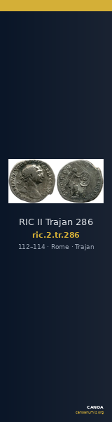 RIC II Trajan 286 — CANOA