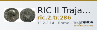 RIC II Trajan 286 — CANOA