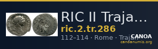 RIC II Trajan 286 — CANOA