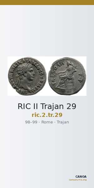 RIC II Trajan 29 — CANOA