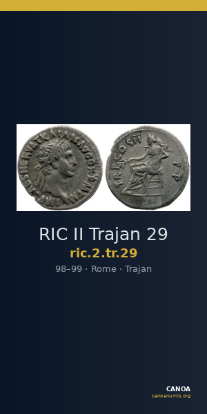 RIC II Trajan 29 — CANOA