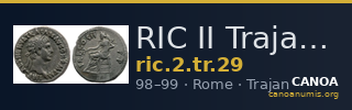 RIC II Trajan 29 — CANOA