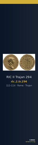 RIC II Trajan 294 — CANOA