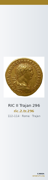 RIC II Trajan 296 — CANOA