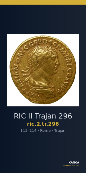 RIC II Trajan 296 — CANOA