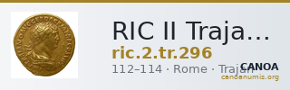 RIC II Trajan 296 — CANOA
