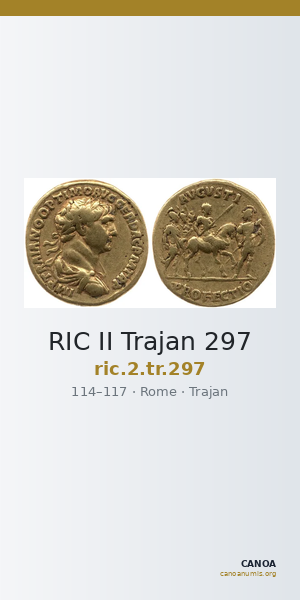 RIC II Trajan 297 — CANOA