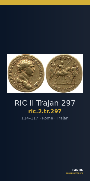 RIC II Trajan 297 — CANOA
