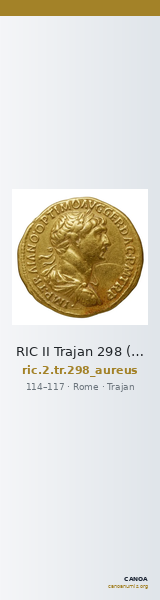 RIC II Trajan 298 (aureus) — CANOA