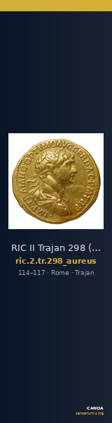 RIC II Trajan 298 (aureus) — CANOA