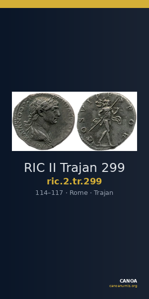 RIC II Trajan 299 — CANOA