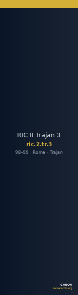 RIC II Trajan 3 — CANOA