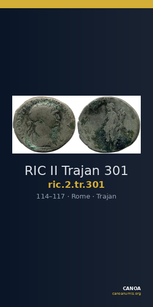 RIC II Trajan 301 — CANOA