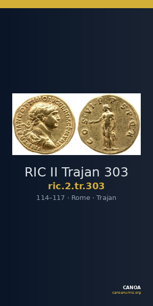 RIC II Trajan 303 — CANOA