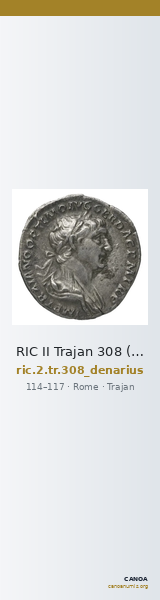 RIC II Trajan 308 (denarius) — CANOA