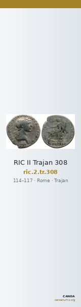 RIC II Trajan 308 — CANOA